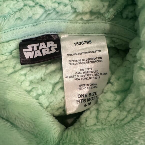 STARWARS YOUTH SNUGGIE BABY YODA ONE SIZE FITS MOST 4-10 YEARS - Picture 6 of 7